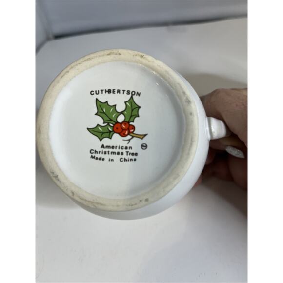 cuthbertson original christmas tree Sugar And Creamer Set - Picture 10 of 10